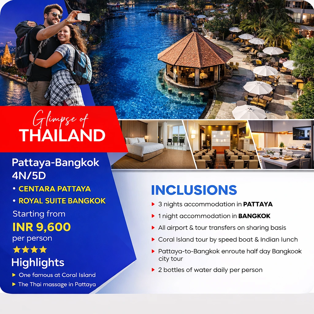 Bangkok Pattaya Tour Packages